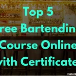 Free Bartending Courses Online with Certificates