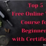 free online wine classes with certificate