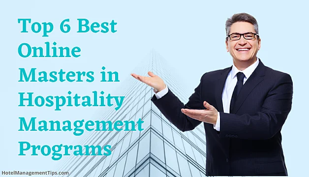 Online Masters in Hospitality Management Programms