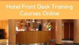 hotel front desk training courses