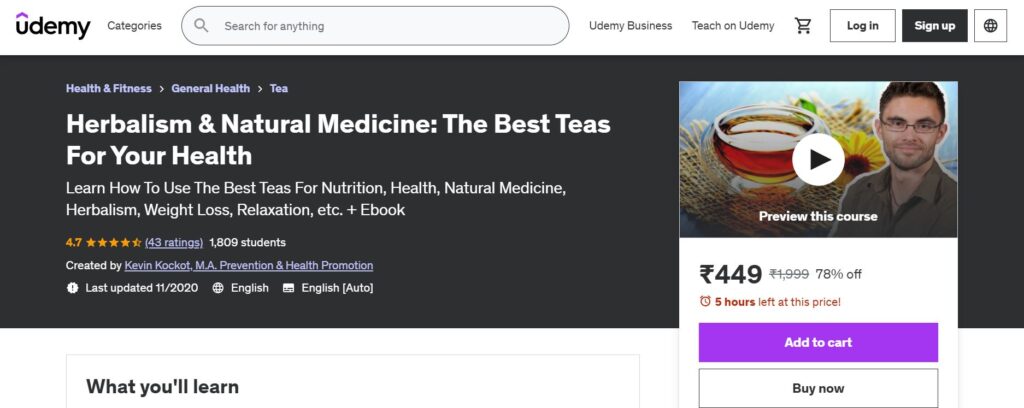6 Best Free Tea Courses Online with Certification 2025 Herbalism & Natural Medicine: The Best Teas For Your Health
