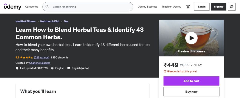 6 Best Free Tea Courses Online with Certification 2025 Learn How to Blend Herbal Teas & Identify 43 Common Herbs